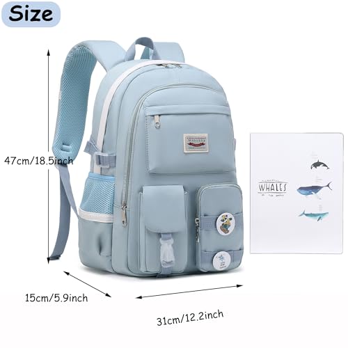 Teen Girls' Makukke Aviation College Backpack - Blue