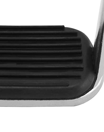 QWORK Horse Riding Safety Stirrups Stainless Steel Pair