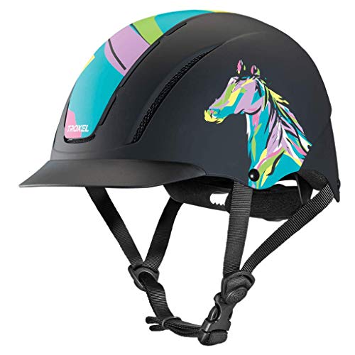 Colorful Troxel Spirit Pony Riding Helmet - Adjustable