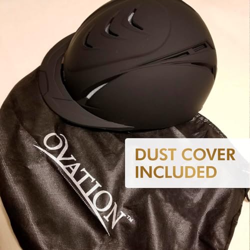 Ovation Deluxe Schooler Equestrian Helmet Black Small/Medium