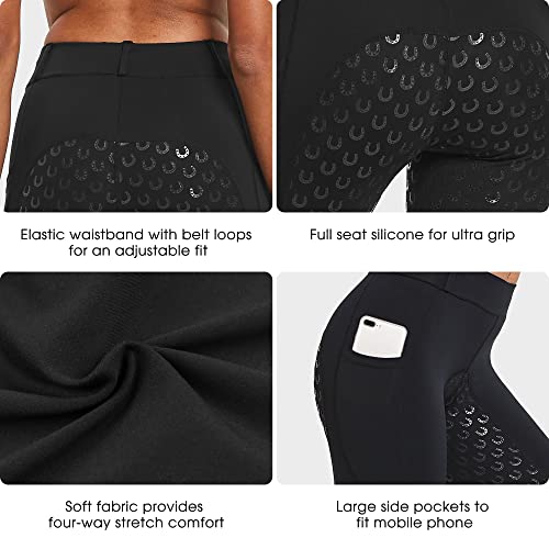 Women's Full Seat Riding Tights with Silicon Grip