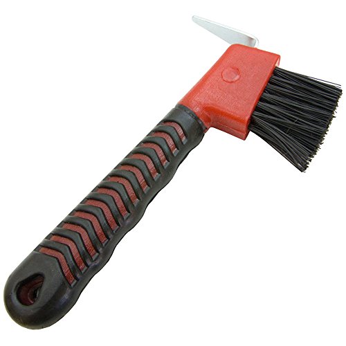 Intrepid Hoof Pick with Brush- Reduces Horse Grooming Time