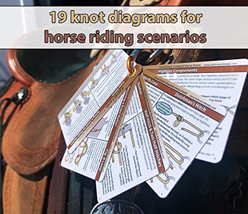 Portable Horse Knot Cards for Equine Knot Tying