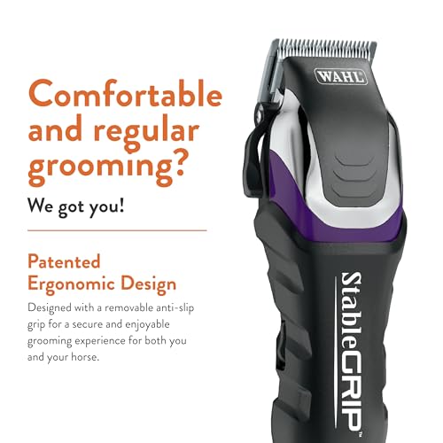 WAHL Pro Animal Stable Grip Grooming Kit - Equine Clipper