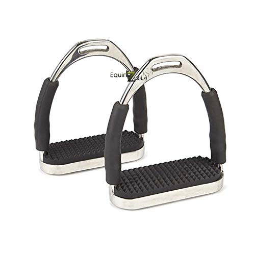 Equinez Tools Flex Stainless English Stirrups Iron Pads