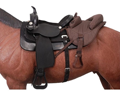 Tough 1 Western Tandem Saddle in Brown Color