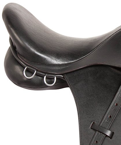 Acerugs All Purpose Premium Black Leather Saddle Starter