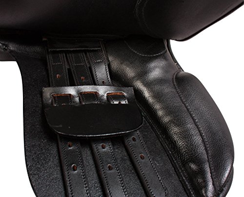 Acerugs All Purpose Premium Black Leather Saddle Starter