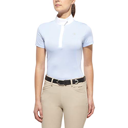 ARIAT Women's White Aptos Show Shirt Large