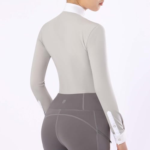 Harrison Howard Women's Patchwork Long Sleeve Show Shirt