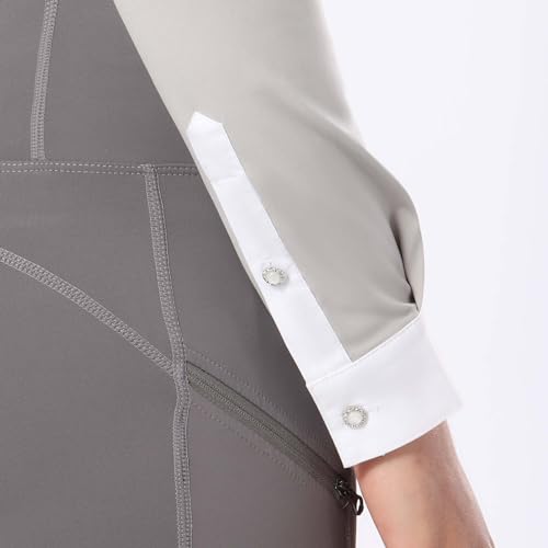 Harrison Howard Women's Patchwork Long Sleeve Show Shirt