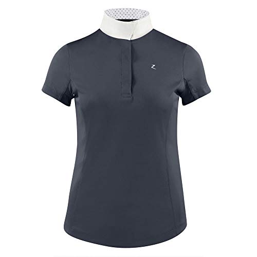 Women's HORZE Blaire Short Sleeve Equestrian Show Shirt