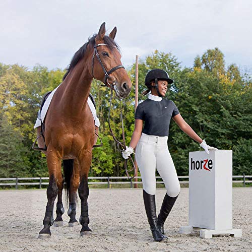 Women's HORZE Blaire Short Sleeve Equestrian Show Shirt