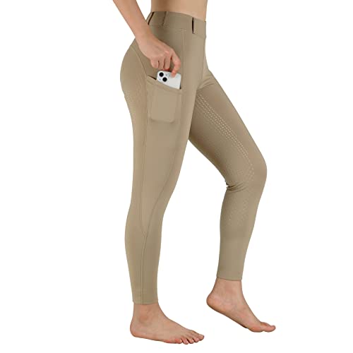 Women's Winter Equestrian Breeches with Fleece Lining