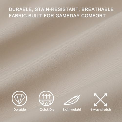 Girls Horse Riding Breeches: Khaki Tights with Pockets