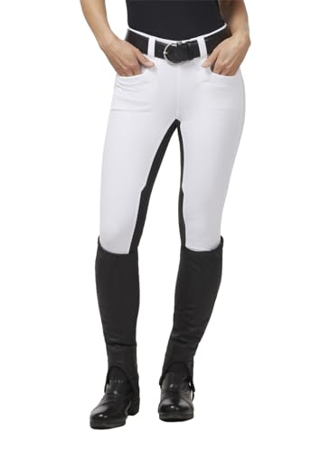 Kerrits White GripTek II Full Seat Breeches, Size S