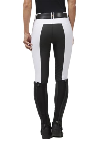 Kerrits White GripTek II Full Seat Breeches, Size S