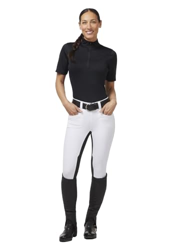 Kerrits White GripTek II Full Seat Breeches, Size S