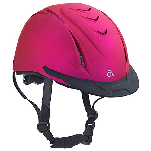 Ovation Metallic Schooler Helmet, Fuchsia, XS/S (469765FUSH-XS/S)