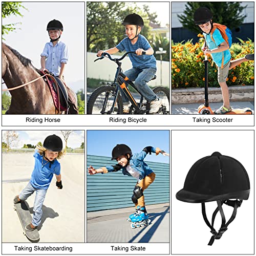Adjustable Kids Horse Riding Helmet, Ages 2-6, S Size