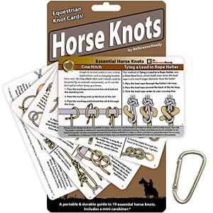 Portable Horse Knot Cards for Equine Knot Tying