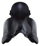 Black Leather English Riding Saddle Starter Kit (16")