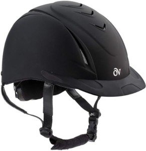 Ovation Deluxe Schooler Equestrian Helmet Black Small/Medium
