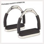 Equinez Tools Flex Stainless English Stirrups Iron Pads