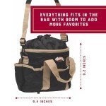 Weaver Leather Horse Grooming Kit Black/Beige