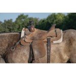 Weaver Leather Wool Blend Saddle Pad, Tan