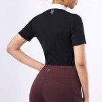 Harrison Howard Women's Equestrian Short Sleeve Show Shirt