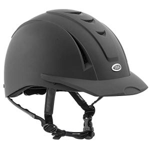 IRH Equi Pro Matte Black Riding Helmet, Medium/Large