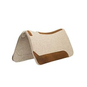 Weaver Leather Wool Blend Saddle Pad, Tan
