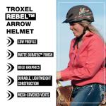 Troxel Rebel Arrow Horse Riding Helmet