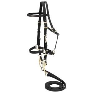 Black Tough 1 Australian Outrider Nylon Bridle/Halter