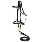 Black Tough 1 Australian Outrider Nylon Bridle/Halter