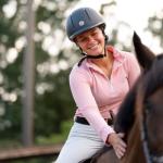 Hot Pink TuffRider Basic Equestrian Riding Helmet, Large