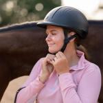 Hot Pink TuffRider Basic Equestrian Riding Helmet, Large
