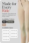 Ella Women's English Riding Breeches with Leather Knee
