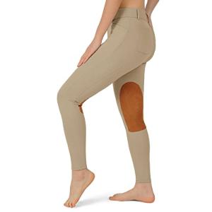 Beroy Kids Equestrian Breeches with Knee-Patches and Pockets