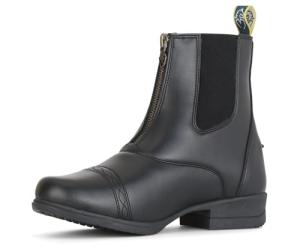 Women & Kids Faux Leather Paddock Boots - Black