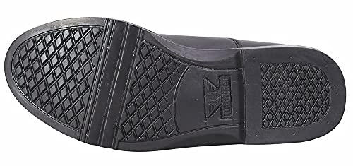 TuffRider Women's Black Front Zip Paddock Boots, 6.5