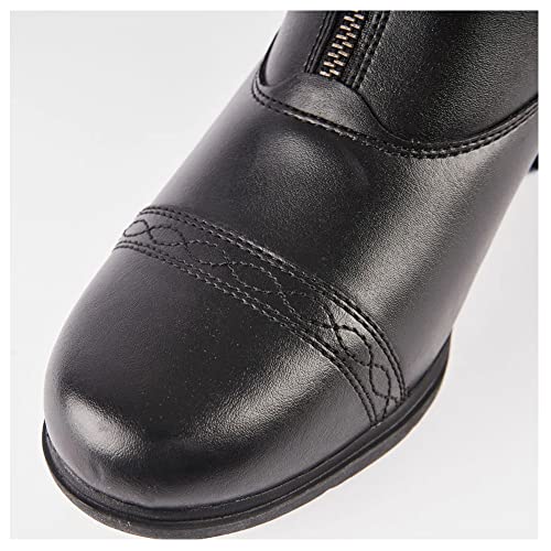 Women & Kids Faux Leather Paddock Boots - Black