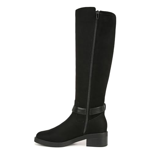 LifeStride Brooks Knee High Riding Boots - Black, Size 6