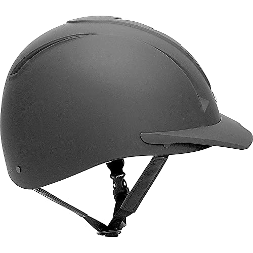 IRH Equi Pro Matte Black Riding Helmet, Medium/Large