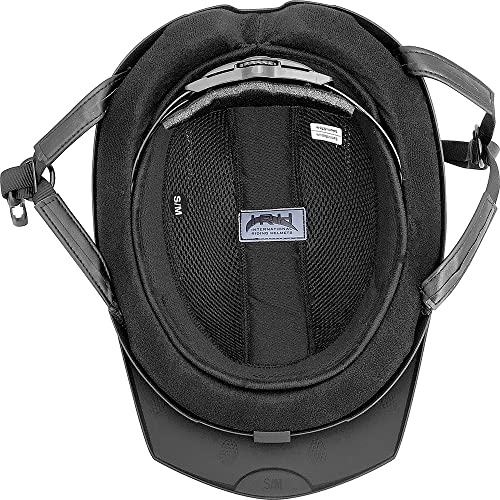 IRH Equi Pro Matte Black Riding Helmet, Medium/Large