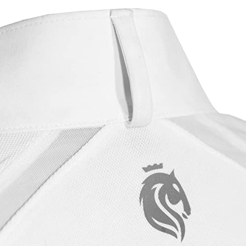 Equinavia Ingrid Womens Equestrian Show Shirt - White