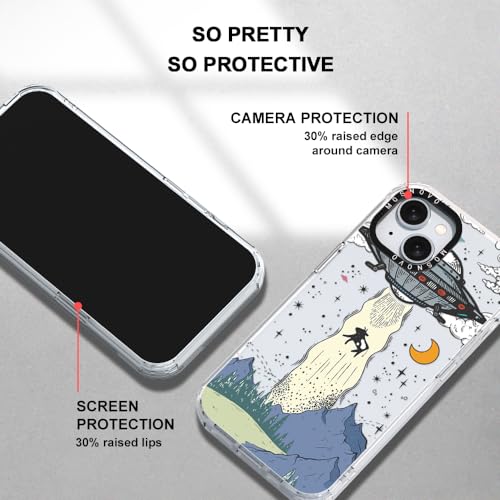 MOSNOVO UFO Designed iPhone 15 Plus Case