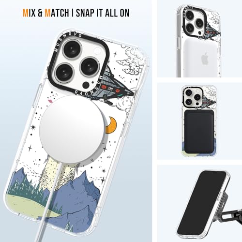 MOSNOVO Magsafe UFO Phone Case - Clear