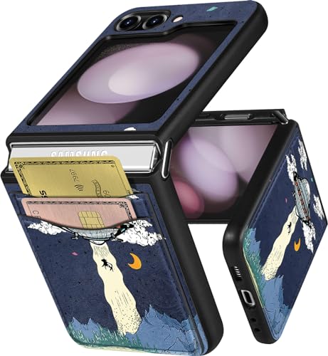Alien UFO Designer Wallet Case for Samsung Galaxy Z Flip 5